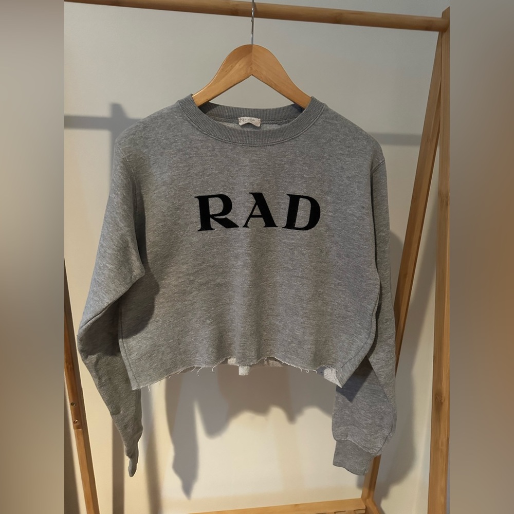 John Galt Cropped Sweatshirt